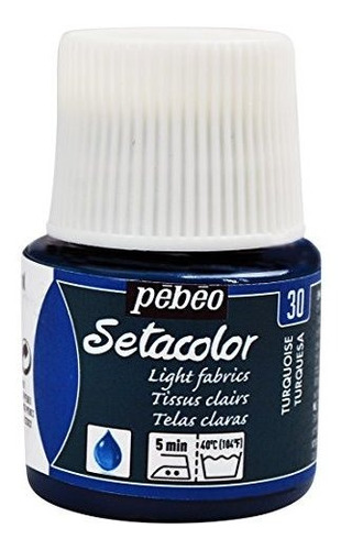 Pebeo Setacolor Telas Ligeras Pintura Botella De 45 Mililitr