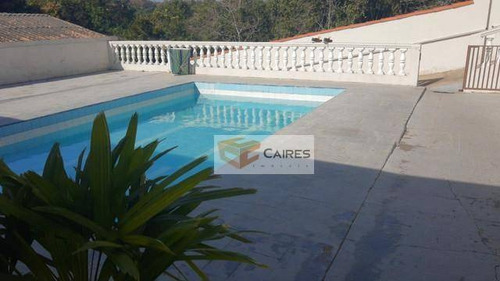 Casa Com 3 Dormitórios À Venda, 2870 M² Por R$ 2.100.000,00 - Parque Jatibaia (sousas) - Campinas/sp - Ca3084