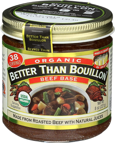 Better Than Bouillon Organic Roasted Beef Base 227 G