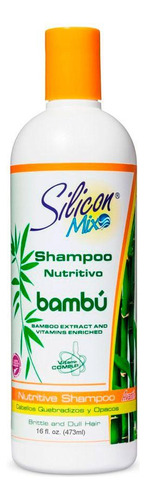  Shampoo Nutritivo Silicon Mix Bambu 473ml