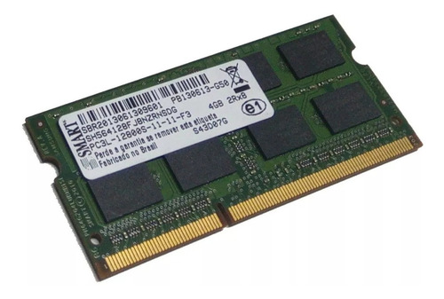 Memória Ram 4gb Ddr3 1600mhz Notebook Smart Pc3l
