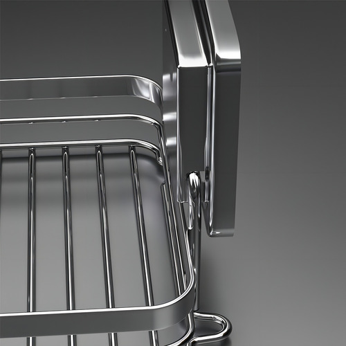 Saboneteira de Parede Porta Sabonete Aço Inox Cor Prateado