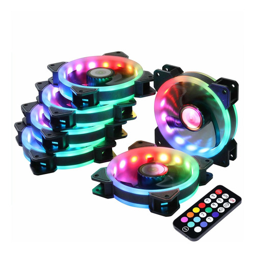 Inalambrico Rgb Led 120 Ventilador Estuche Driver Para Pc