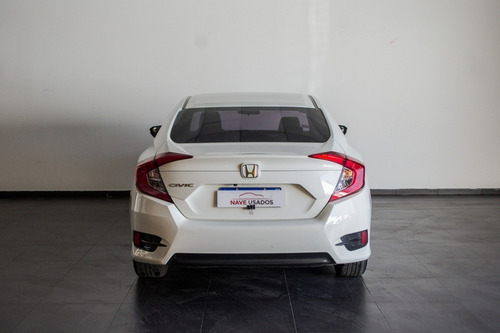 Imagen 5 de 24 de Honda Civic Elx At 2019 Blanco Full