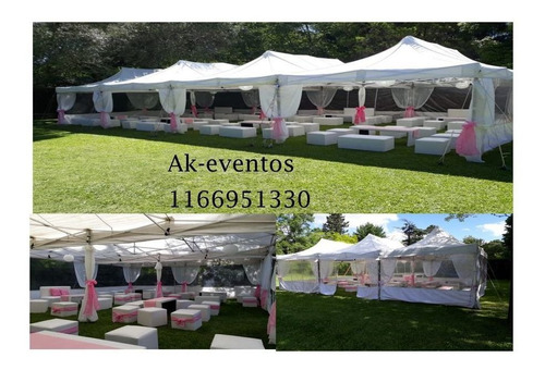 Alquiler Livings De Cuero/ Rusticos Gazebos Pista De Baile
