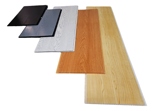 Paquete 10 Tablas De 3 Metros Machimbre Pvc Color 250x8mm !