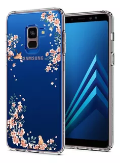 Samsung Galaxy A8 Spigen Liquid Crystal Blossom Carcasa