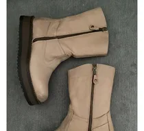 Comprar Bota De Cuero Vacuno Media Caña. Nuevas. Liotta 