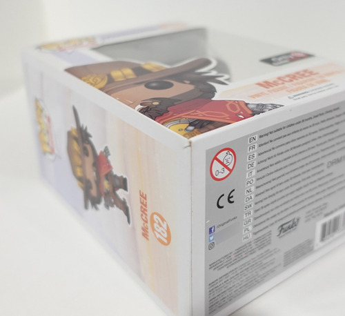 Funko Pop! Games Overwatch - Mccree 182 Gamestop Exclusivo (Usado)