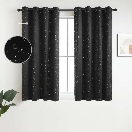 Mangata Casa Nusery - Cortinas Opacas De Estrellas Para Dorm
