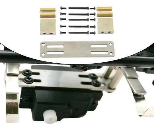 2 Metal Rc Servo Montaje Para Wpl Mn Rc Todoterreno Rock