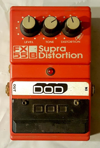 Pedal Guitarra Dod Supra Distortion Fx55b