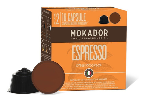 Capsula (dolce Gusto) Mokador Espresso Cremoso