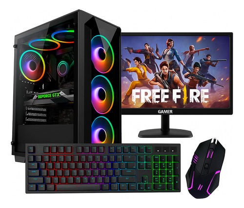 Pc Completo A8 3.8ghz 16gb Monitor 19 Wi-fi Pronto P/ Uso