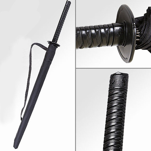 Guarda-chuva Manual, Longo, Novo, Para Espada Samurai,