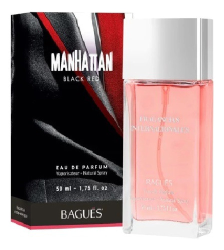 Perfume Masculino Bagues Manhattan Black Red 50ml