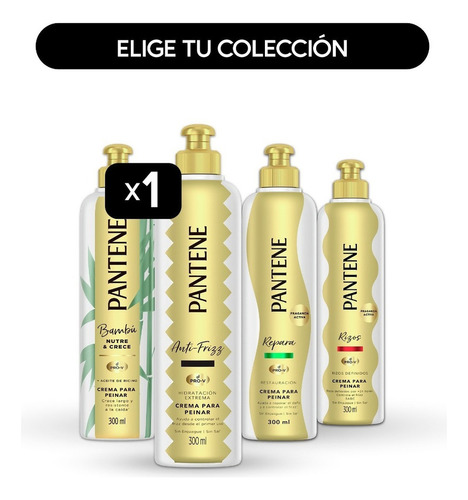 Crema Para Peinar Pantene Pro-v 300ml -coleccion Completa