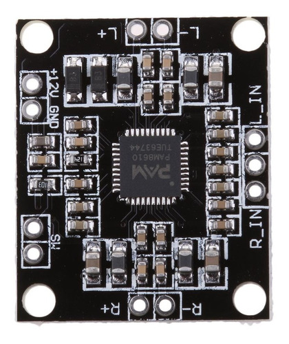 Módulo Pam8610 Amplificador De Audio Estéreo 15wx2