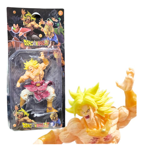 Muñeco Dragon Ball Figura Vegito Black Broly Personajes 18cm