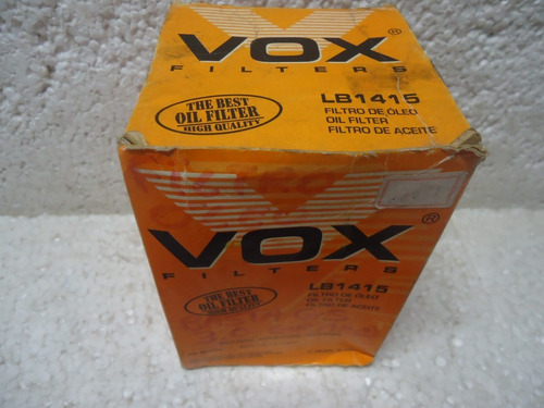 Filtro Óleo Vox Lb 1415 Para Besta Gs 3.0