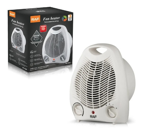 Calefactor Eléctrico Calo-ventilador  Calor Raf 2000w