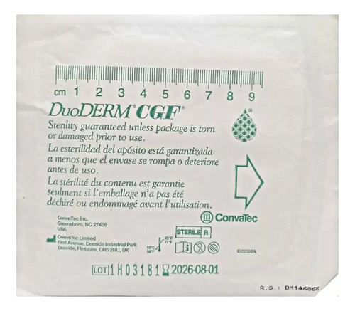 Duoderm Parche Antiescaras 10x10 (5 Unid)