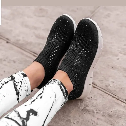 Zapatillas Zapas Elastizadas Con Strass Env o gratis