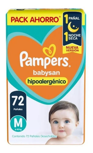 Pañales Pampers Babysan Hipoalergénico - Iaruchis Bebe  