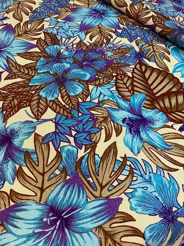 Imagem 1 de 3 de Tecido Para Almofada Floral Florido Primavera 3m