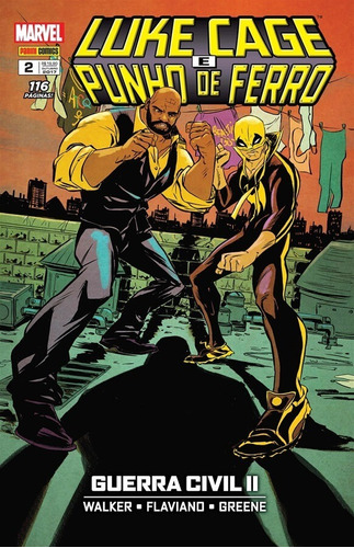 Hq Marvel Luke Cage E Punho De Ferro #02: Guerra Civil 2