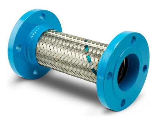 Manguera Metalixa Flexible Inox 304 Con Bridas