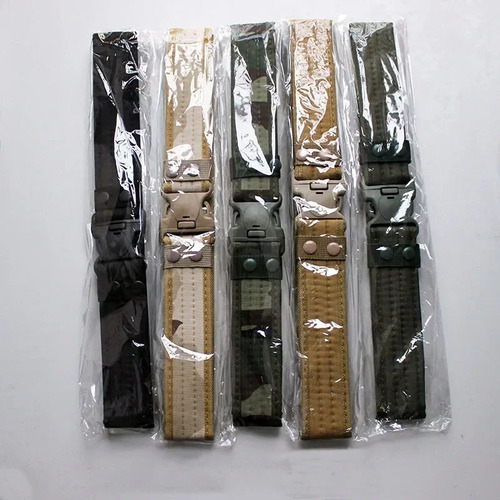 Cinturón Militar, Cinturón Táctico, Cinturón De Lona Para Ho