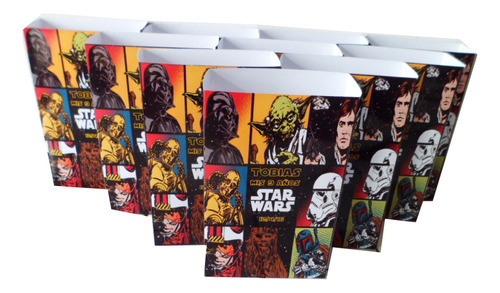 40 Bolsitas 40 Libritos Colorear Y 40 Lapices X6 Star Wars