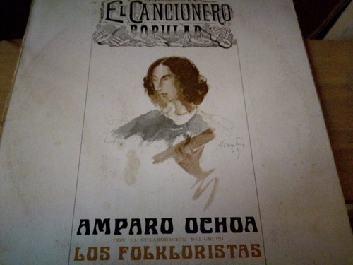 Amparo Ochoa El Cancionero Popular Discos, Vinyl, Acetato Lp