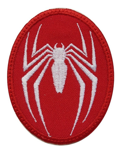 Parche Bordado Logo Hombre Araña, Spiderman, Tribal Araña