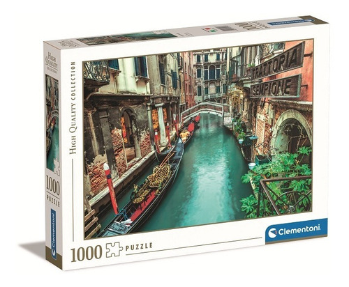 Venice Canal - Puzzle Clementoni X 1000 Pzas. - 39458 