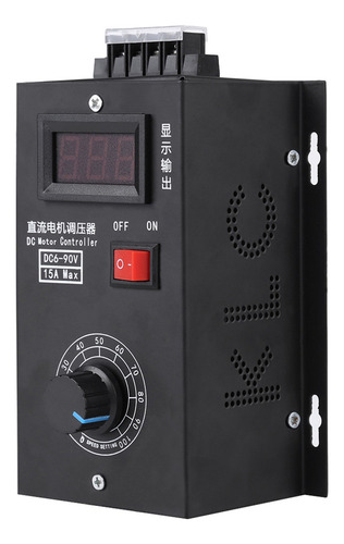 Control De Velocidad Universal Del Motor De 6v - 90v Pwm Dc