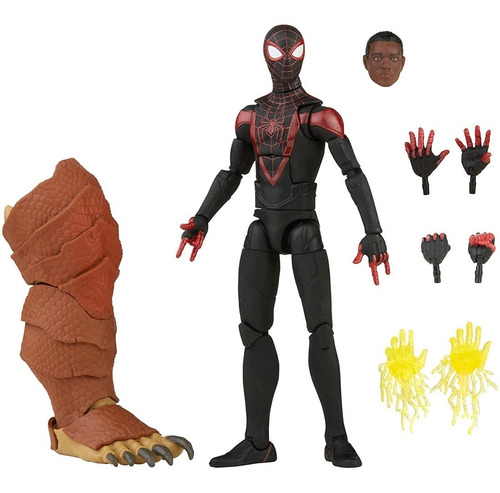 Marvel Legends Miles Morales Spiderverse Figura De Accion