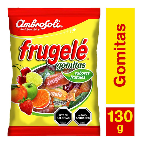 Gomitas Frugelé Ambrosoli Bolsa 130 G