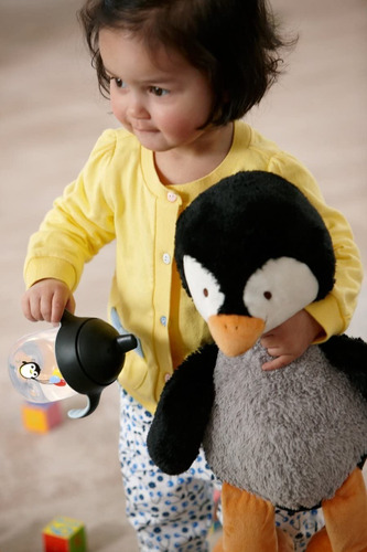 Vaso Pinguino Entrenador Avent 9oz Boquilla Rigida 9m+ Negro