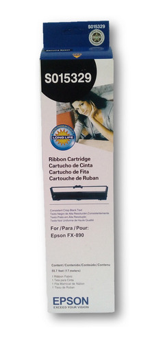 Cinta Original Epson S015329 Para Epson Fx-890, Fx890