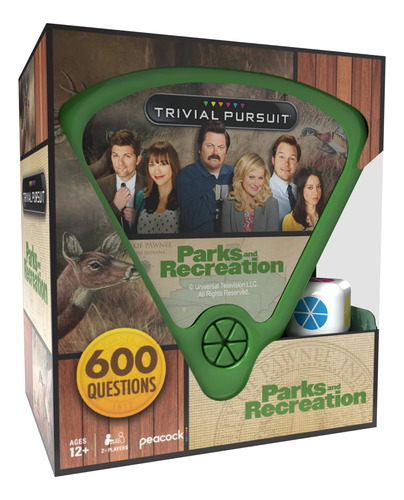Jogo De Perguntas E Respostas Usaopoly Trivial Pursuit Parks