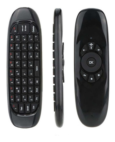 Teclado Inalámbrico Air Mouse Giroscopio Para Pc Android Tv