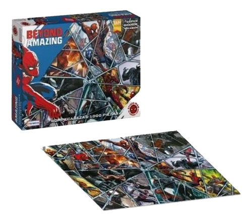 Puzzle Rompecabezas Premium 1000 Piezas Spiderman Marvel