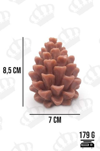 Imagem 3 de 4 de Forma De Silicone Pinha Alta Ib-655