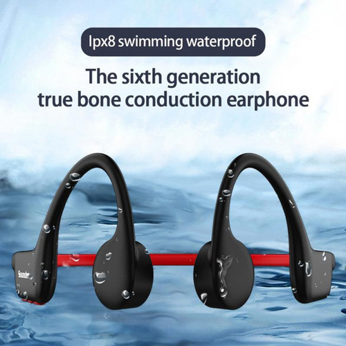 - Audífonos Impermeables For Nadar Con Conducción Ósea 16g