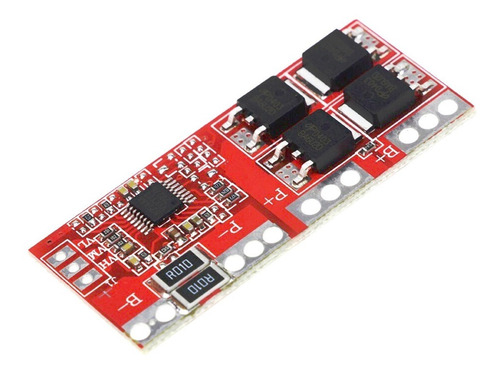 Imagen 1 de 3 de Módulo De Protección P/4 18650 Bms 4s 30a | Icutech