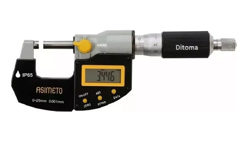Micrómetro Digital Asimeto 25 50 Mm 0.01 Ip65 105-02-0
