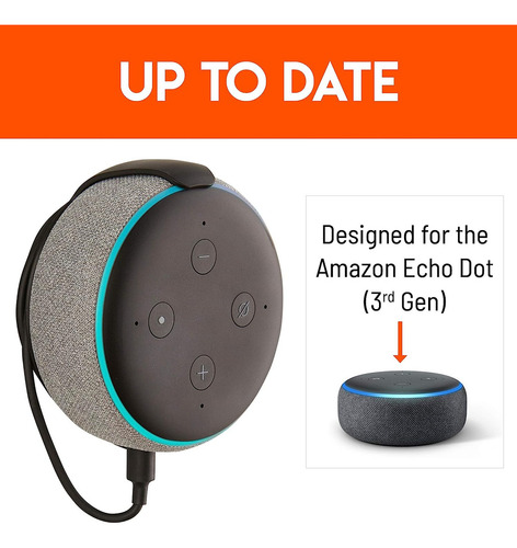 Montaje Made For Amazon Para Echo Dot 3.ª Generacion - Bl