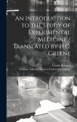 Libro An Introduction To The Study Of Experimental Medici...